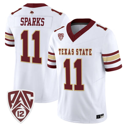 Texas State Bobcats 2026 Vapor Limited Jersey - Stitched