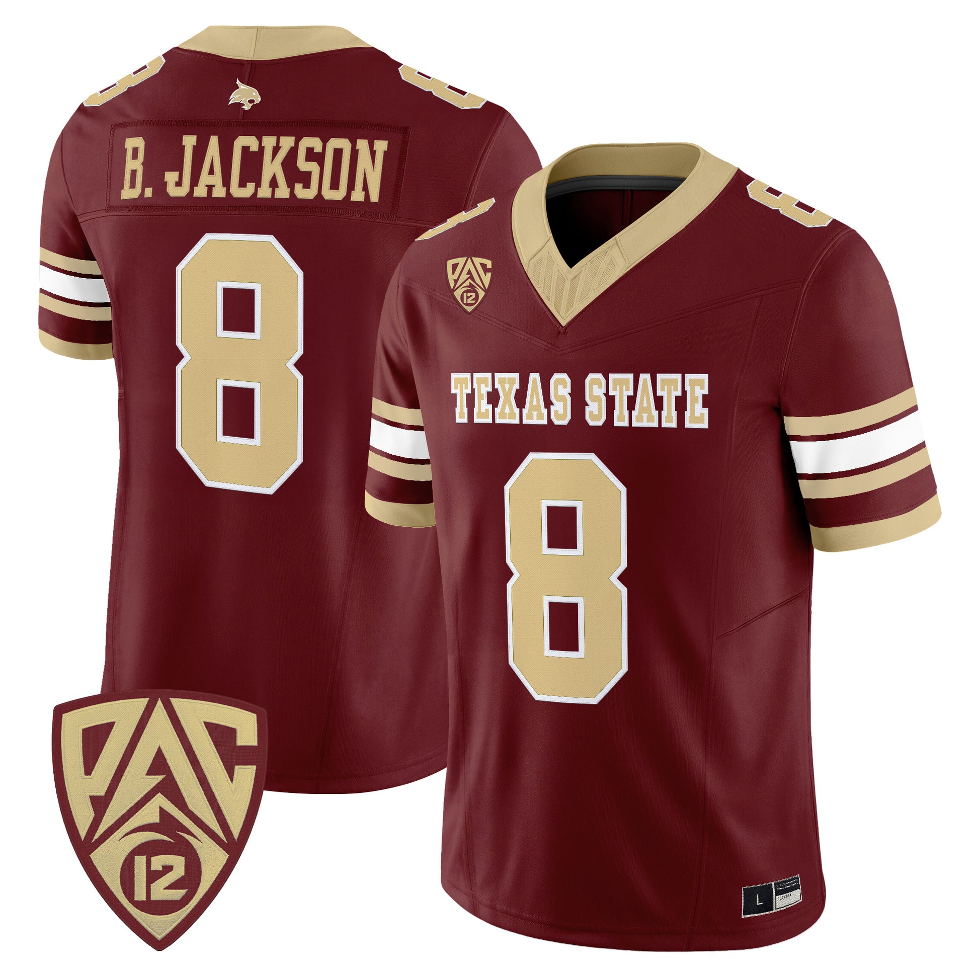Texas State Bobcats 2026 Vapor Limited Jersey - Stitched