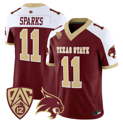 Texas State Bobcats 2026 Vapor Limited Jersey - Stitched