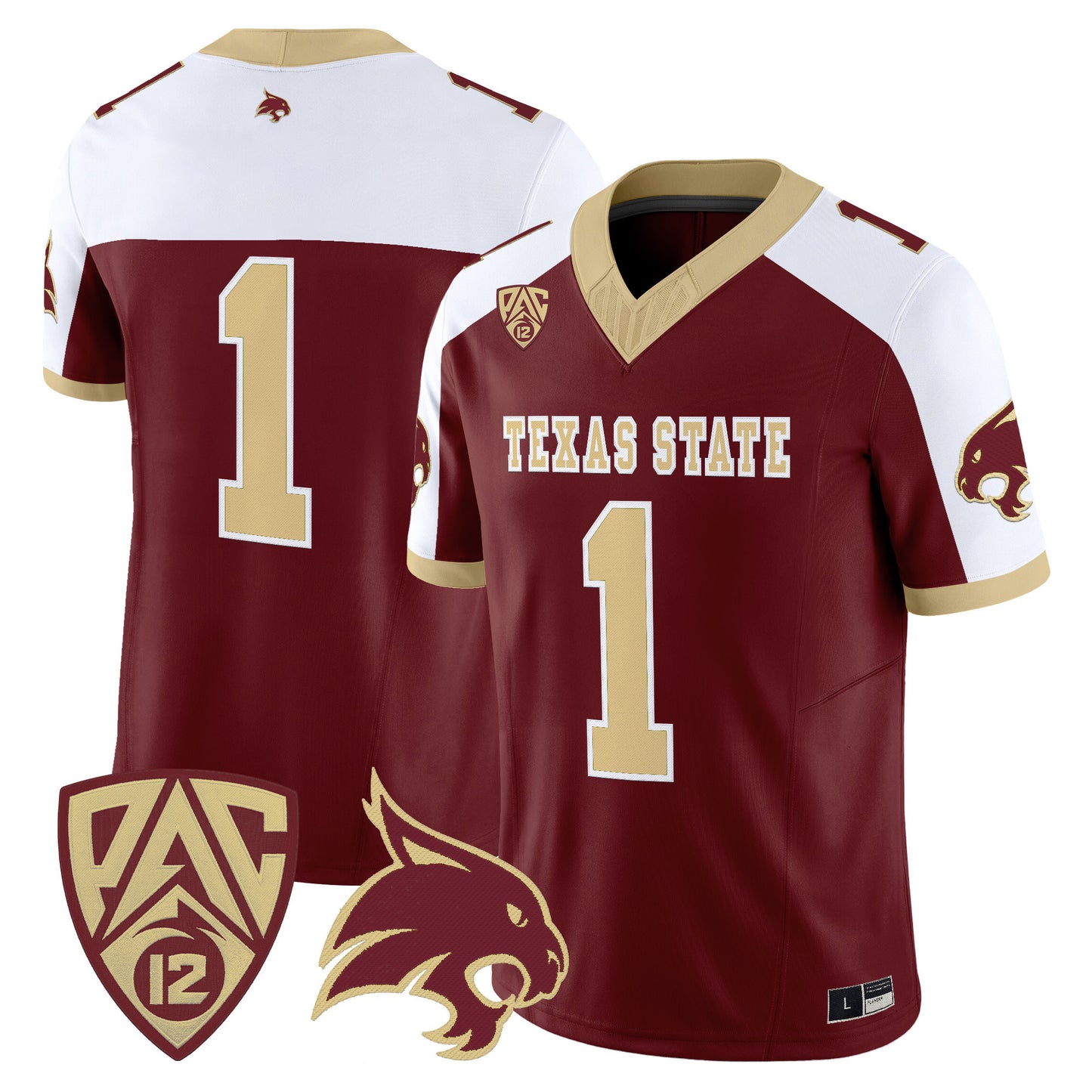 Texas State Bobcats 2026 Vapor Limited Jersey - Stitched