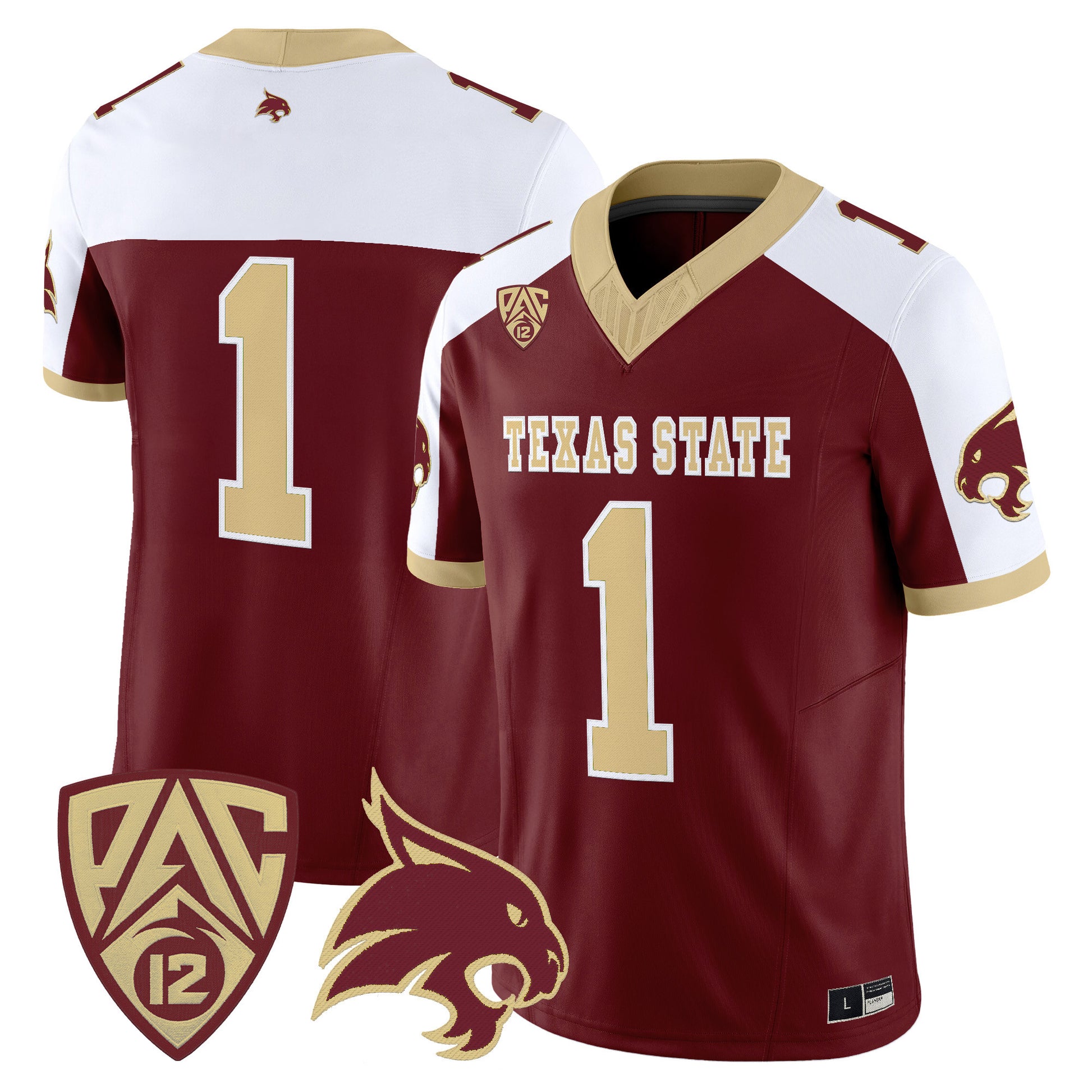 Texas State Bobcats 2026 Vapor Limited Jersey - Stitched