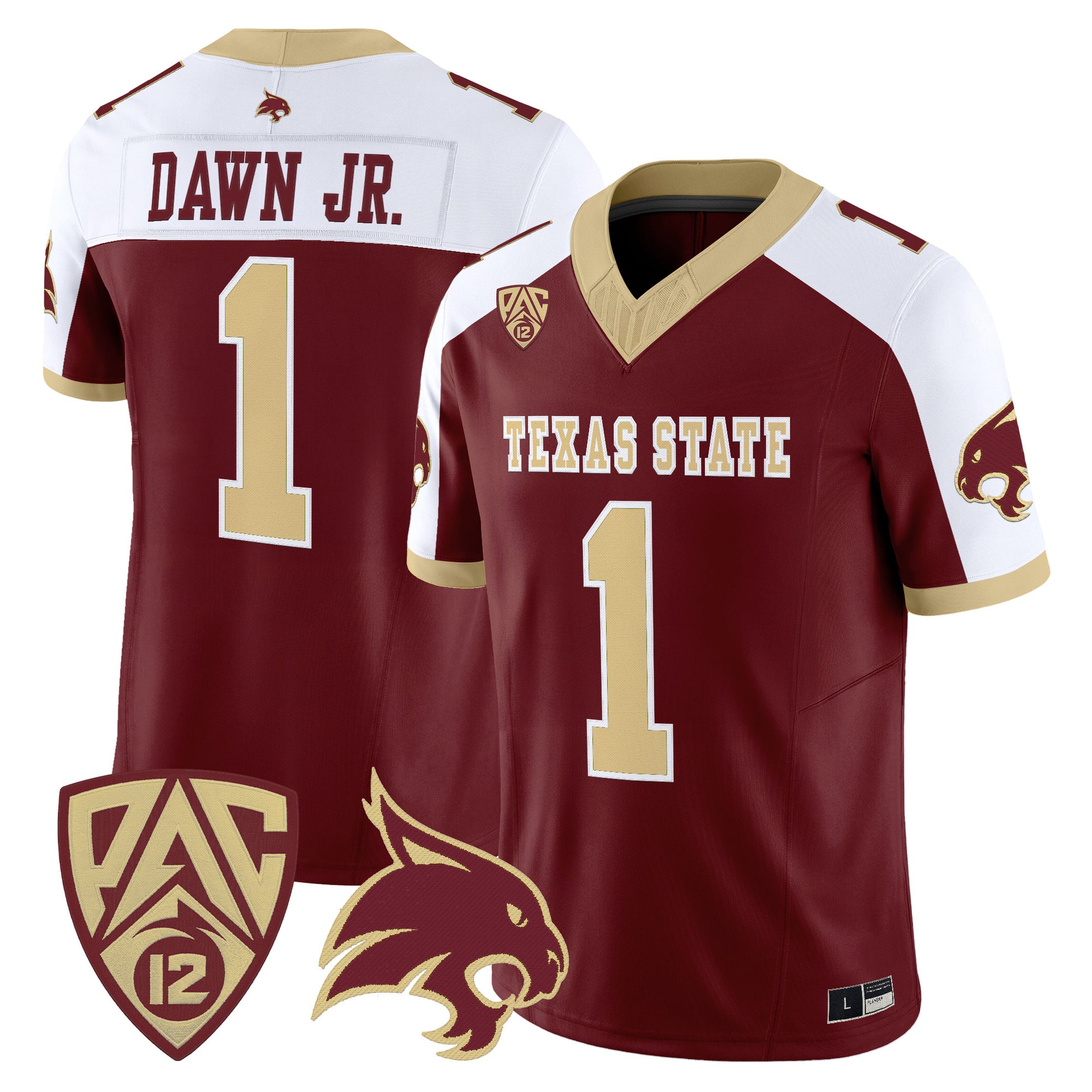 Texas State Bobcats 2026 Vapor Limited Jersey - Stitched