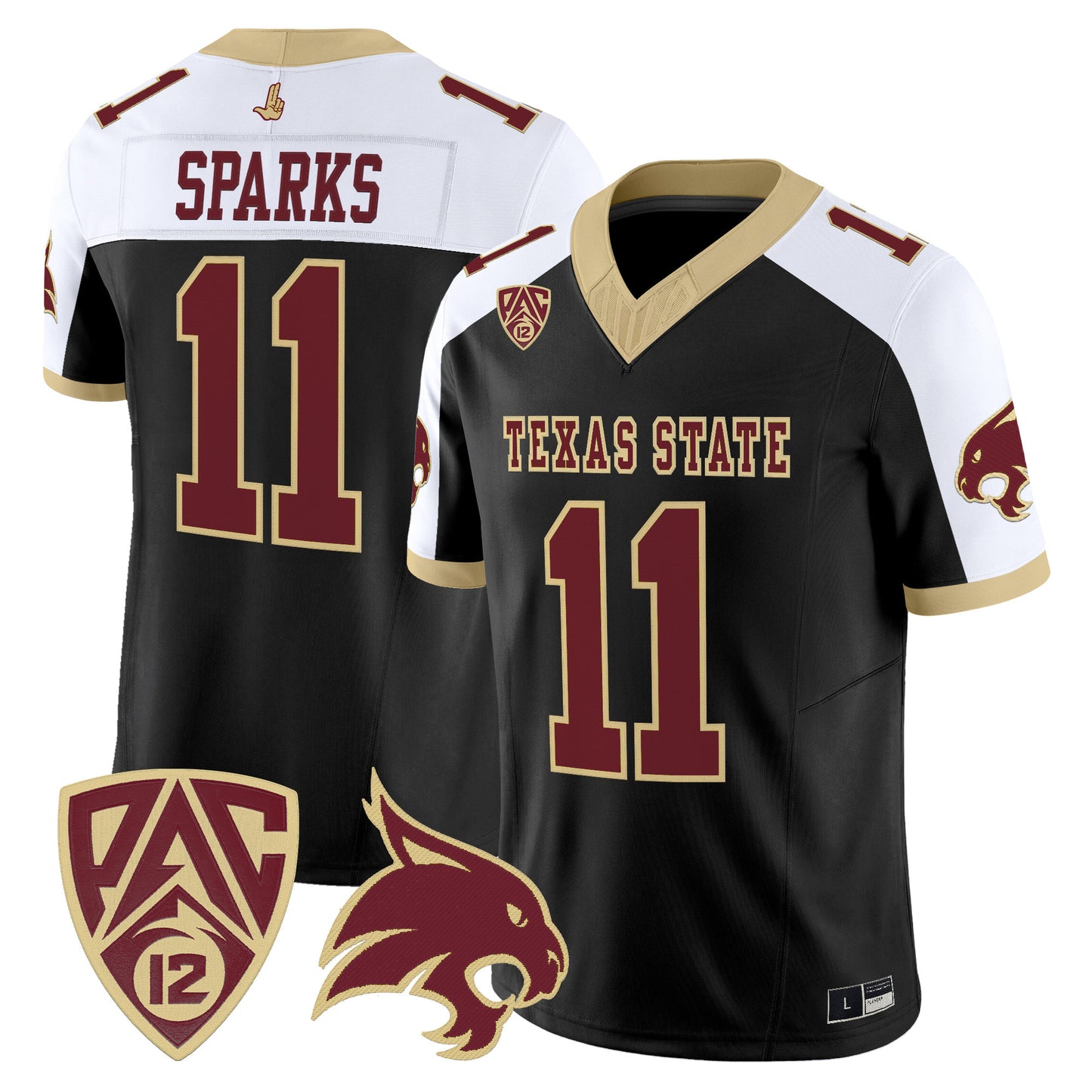 Texas State Bobcats 2026 Vapor Limited Jersey - Stitched
