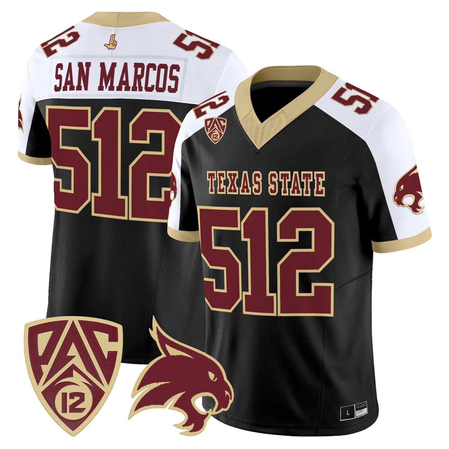 Texas State Bobcats 2026 Vapor Limited Jersey - Stitched