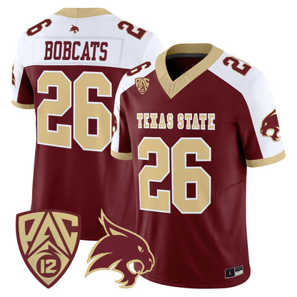 Texas State Bobcats 2026 Vapor Limited Jersey - Stitched