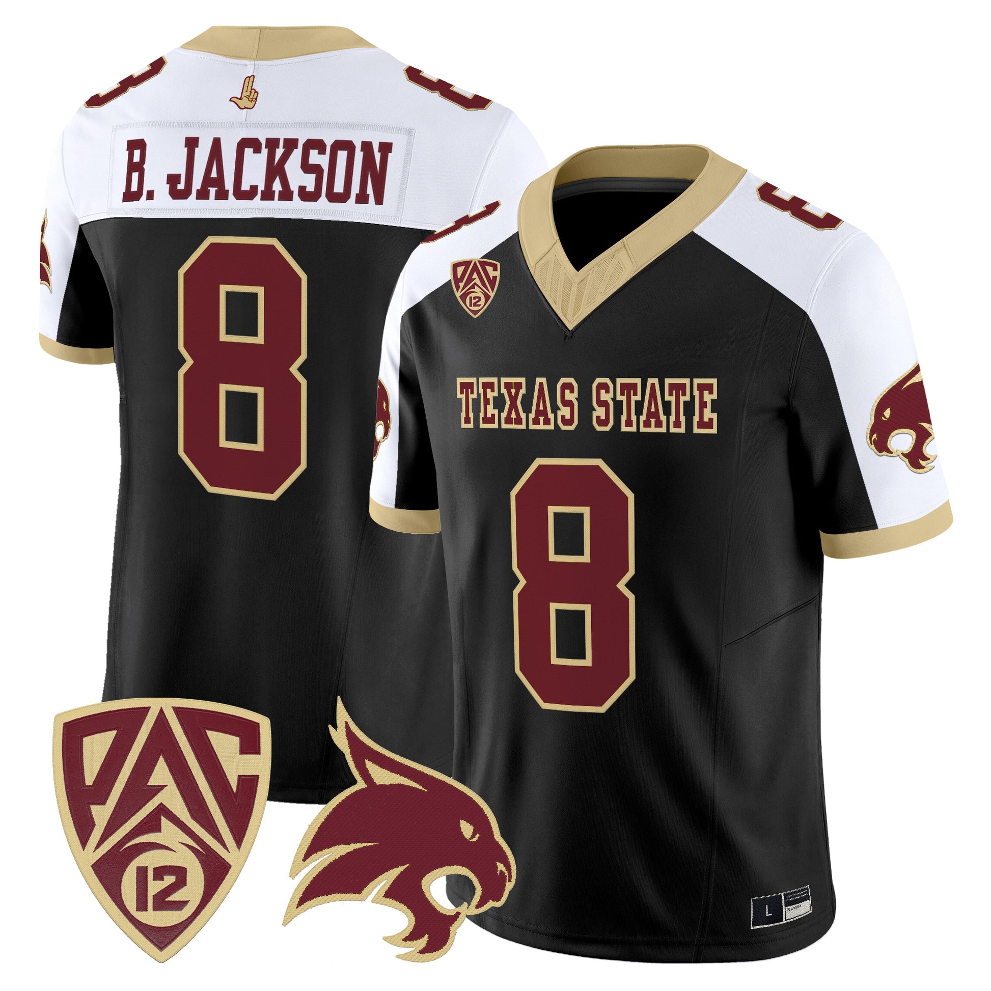 Texas State Bobcats 2026 Vapor Limited Jersey - Stitched
