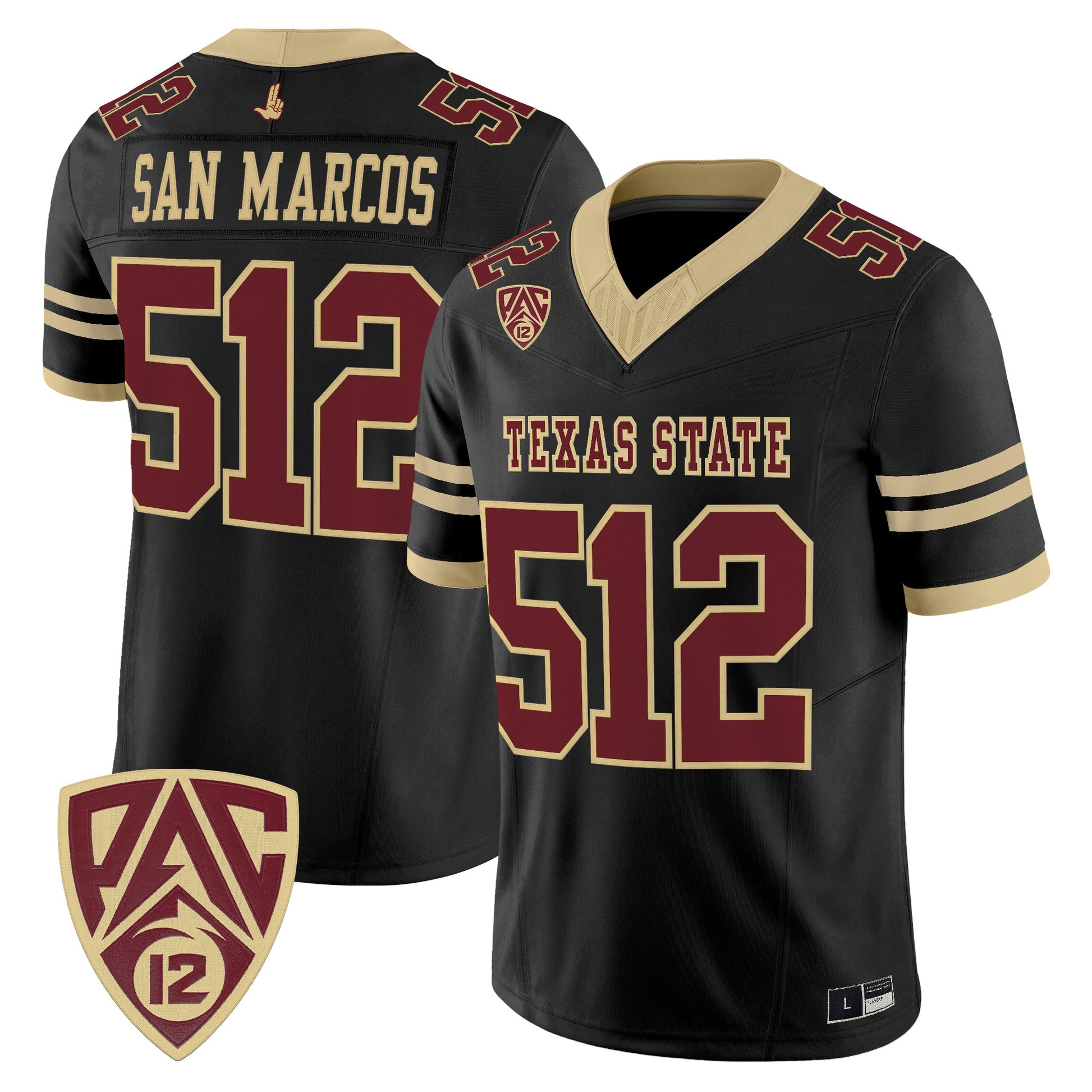 Texas State Bobcats 2026 Vapor Limited Jersey - Stitched
