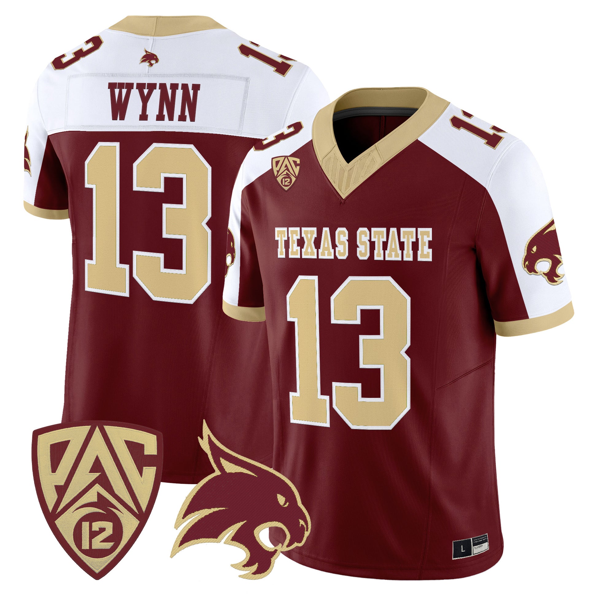 Texas State Bobcats 2026 Vapor Limited Jersey - Stitched