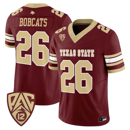 Texas State Bobcats 2026 Vapor Limited Jersey - Stitched