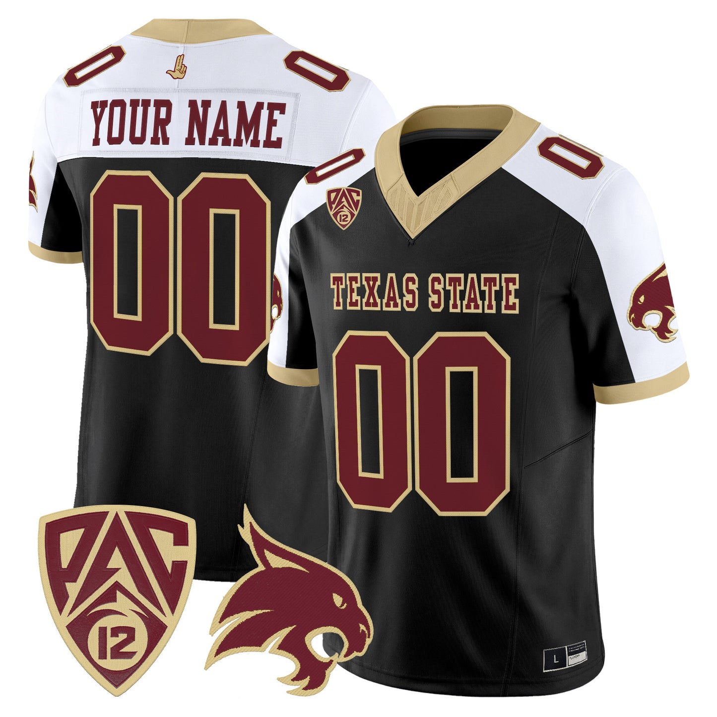 Texas State Bobcats 2026 Vapor Limited Custom Jersey - Stitched
