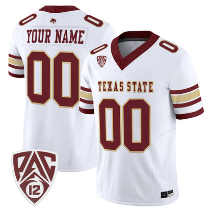 Texas State Bobcats 2026 Vapor Limited Custom Jersey - Stitched