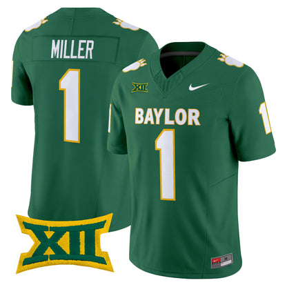 Baylor Bears Throwback Vapor Limited Jersey - Stitched