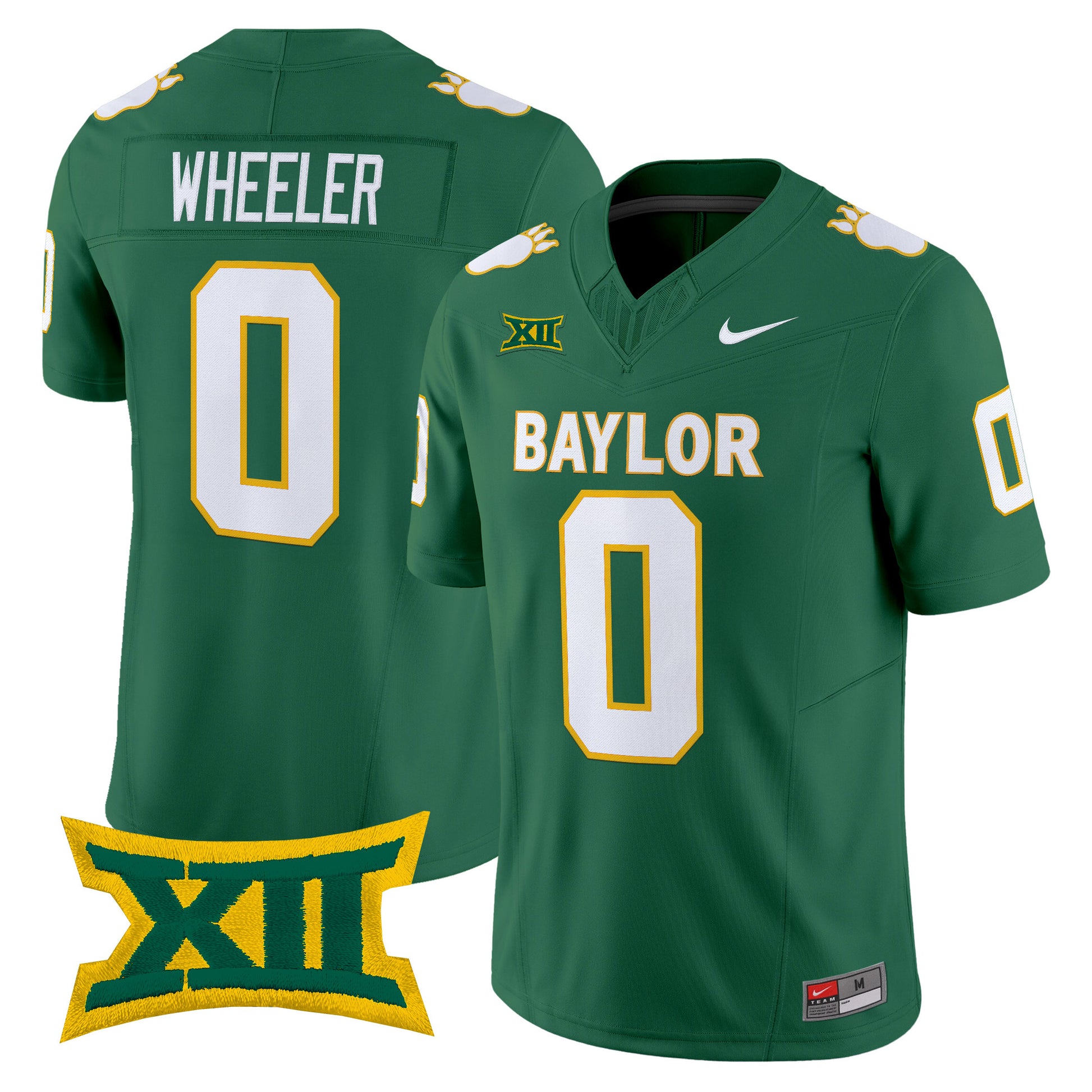 Baylor Bears Throwback Vapor Limited Jersey - Stitched