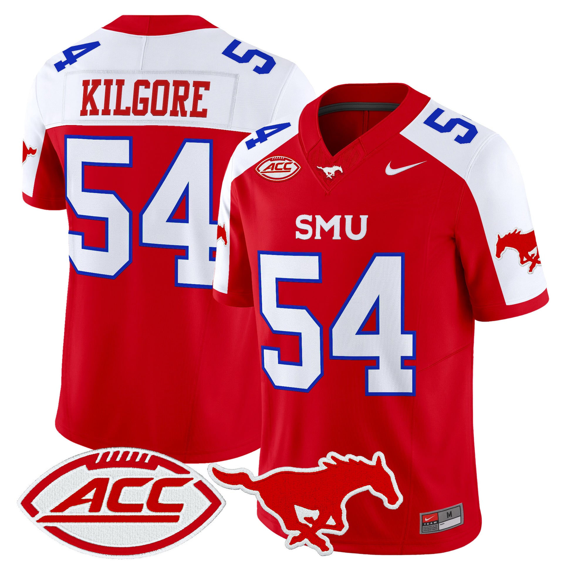  SMU Mustangs 2026 Vapor Limited Jersey - Stitched