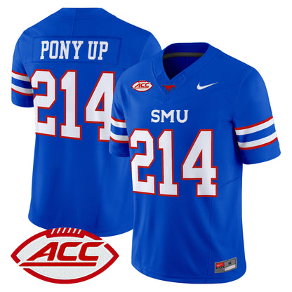  SMU Mustangs 2026 Vapor Limited Jersey - Stitched
