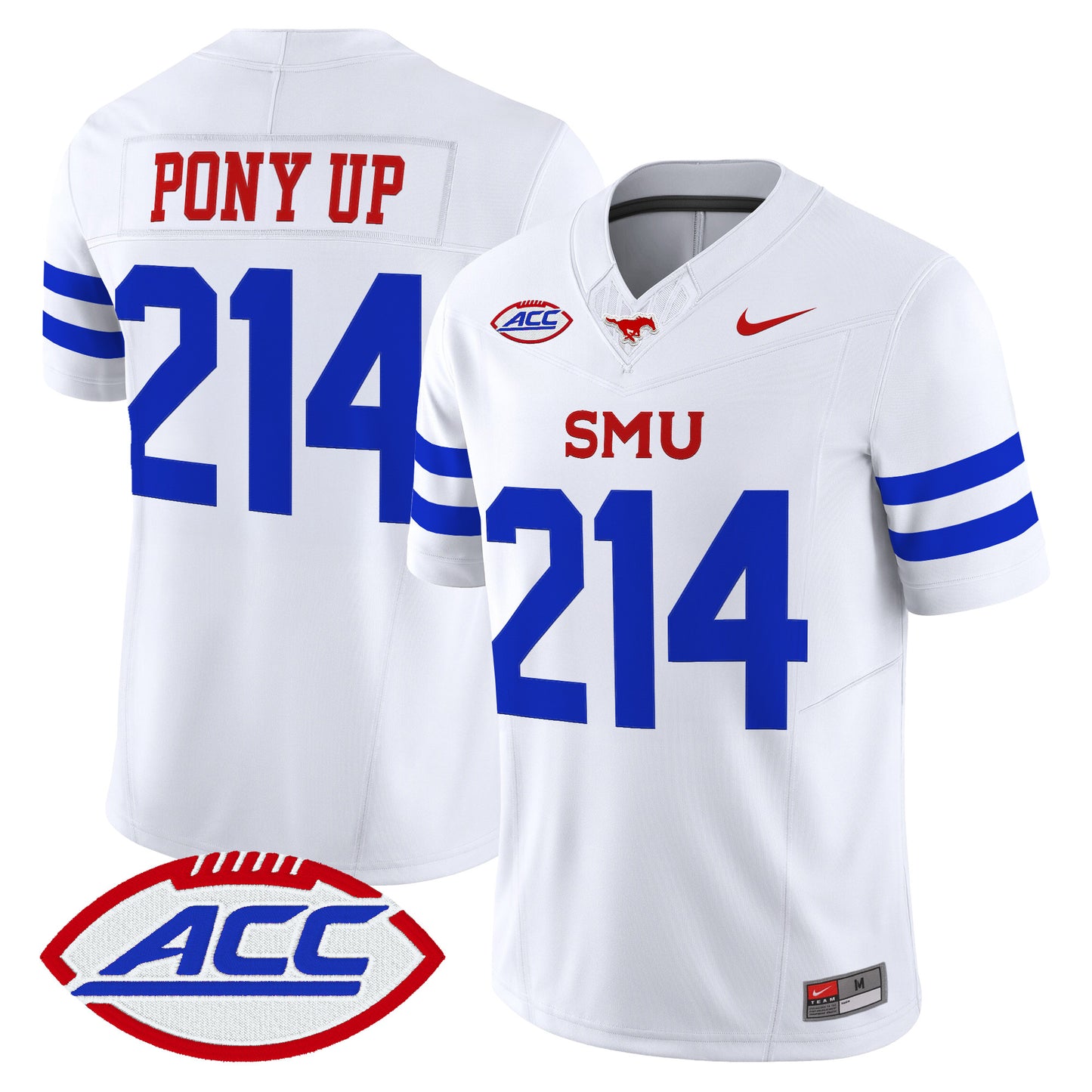  SMU Mustangs 2026 Vapor Limited Jersey - Stitched