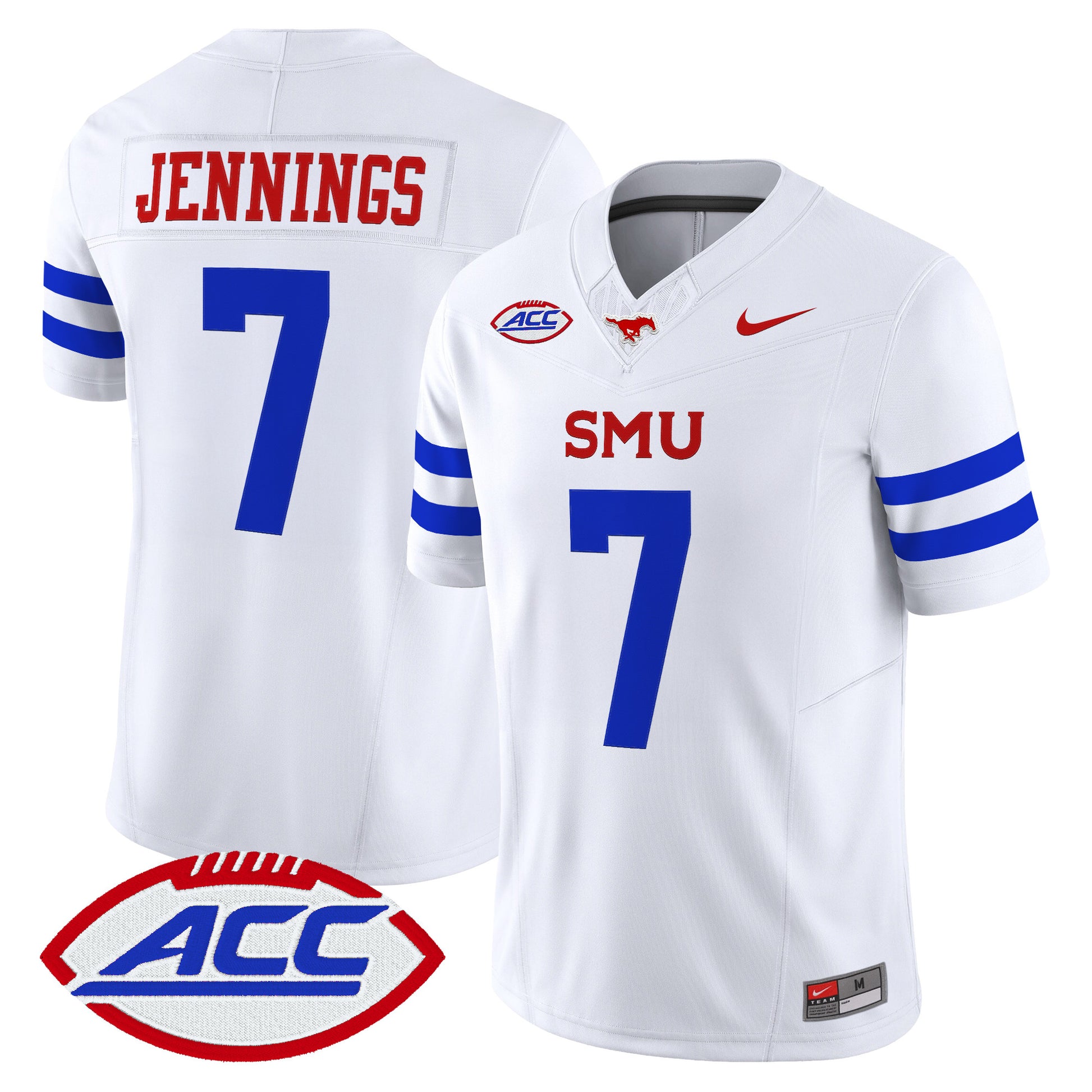 SMU Mustangs 2026 Vapor Limited Jersey - Stitched