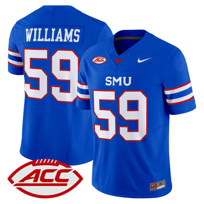  SMU Mustangs 2026 Vapor Limited Jersey - Stitched
