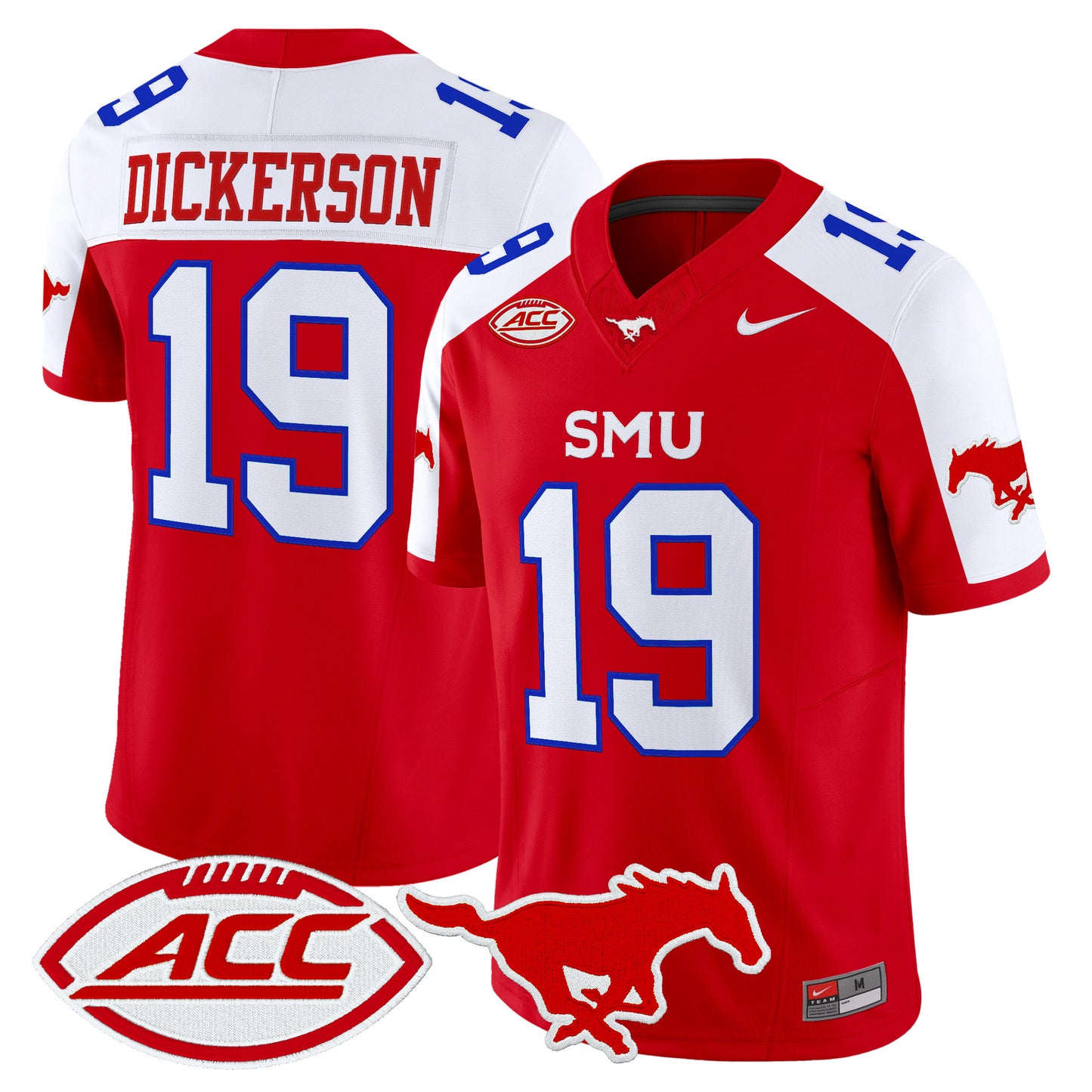  SMU Mustangs 2026 Vapor Limited Jersey - Stitched