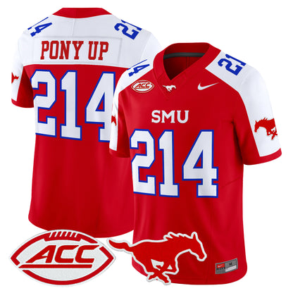  SMU Mustangs 2026 Vapor Limited Jersey - Stitched