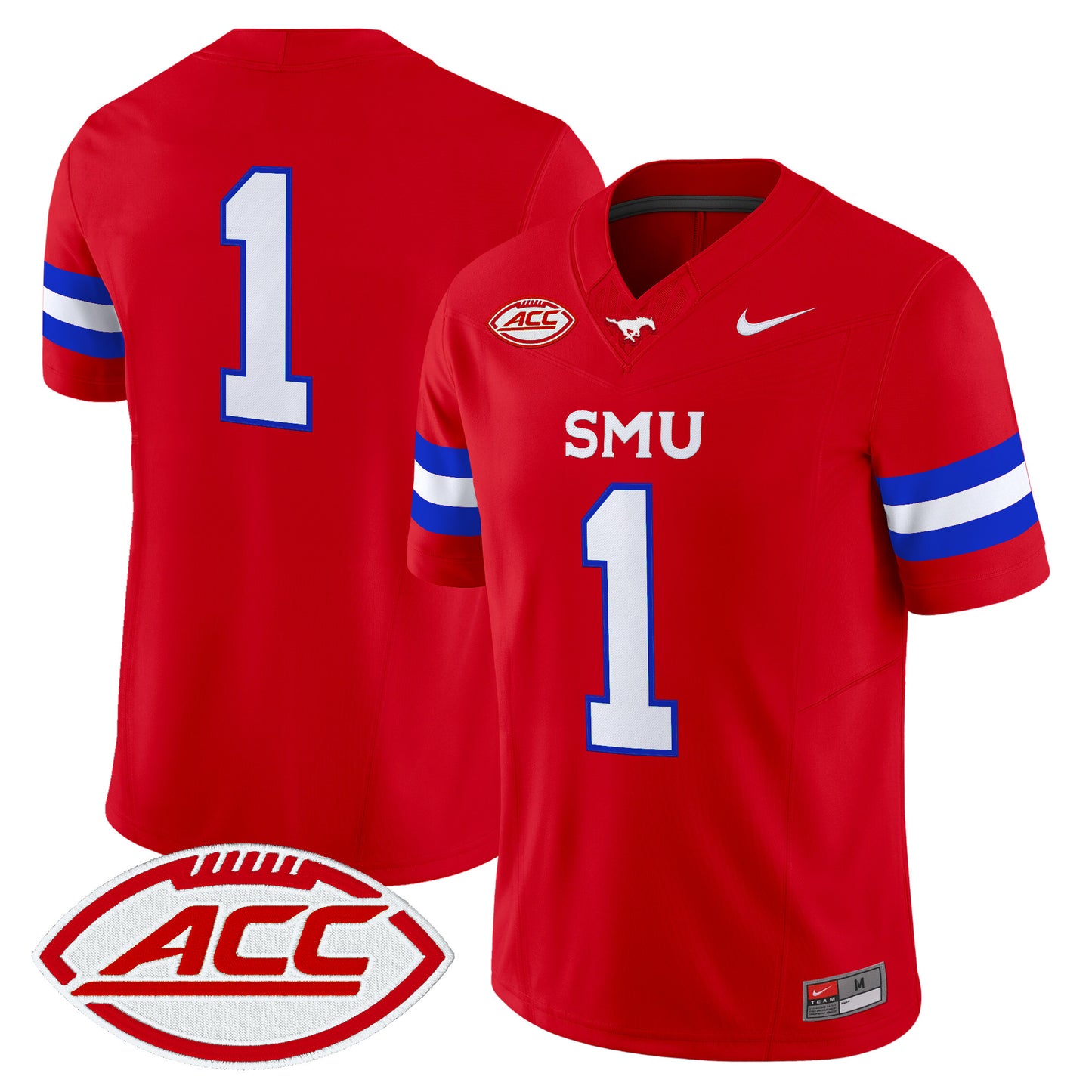 SMU Mustangs 2026 Vapor Limited Jersey - Stitched