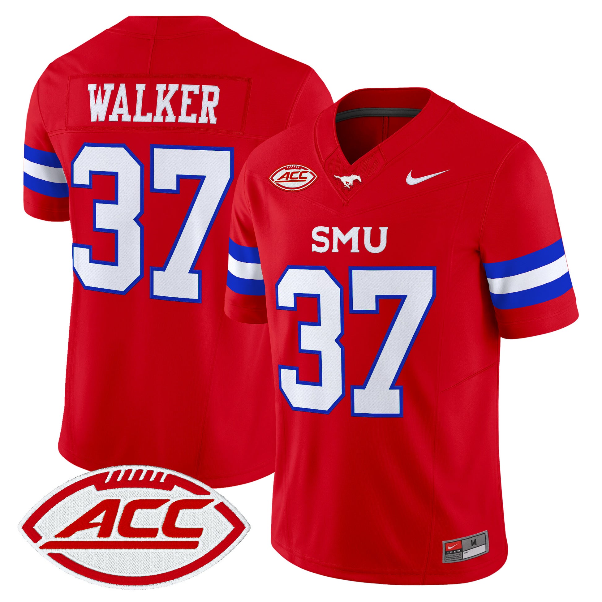  SMU Mustangs 2026 Vapor Limited Jersey - Stitched