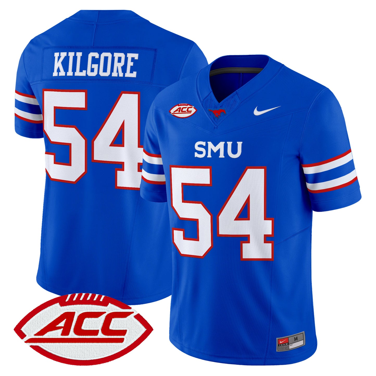  SMU Mustangs 2026 Vapor Limited Jersey - Stitched