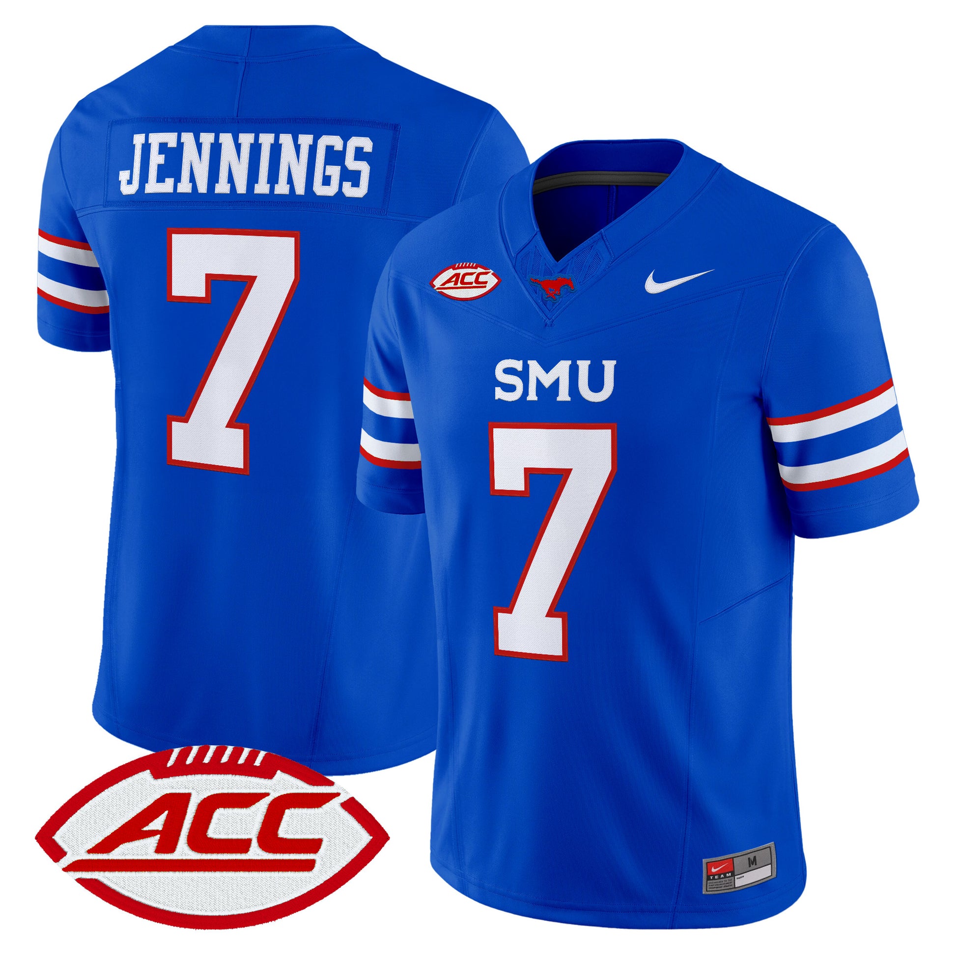 SMU Mustangs 2026 Vapor Limited Jersey - Stitched
