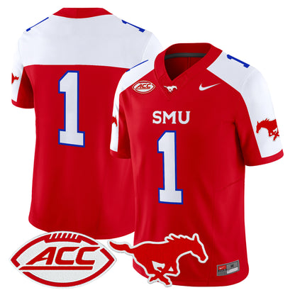  SMU Mustangs 2026 Vapor Limited Jersey - Stitched