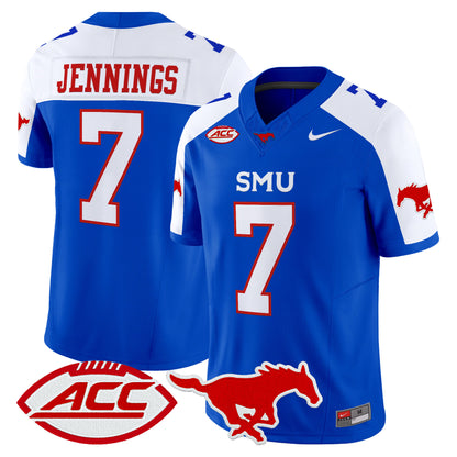  SMU Mustangs 2026 Vapor Limited Jersey - Stitched