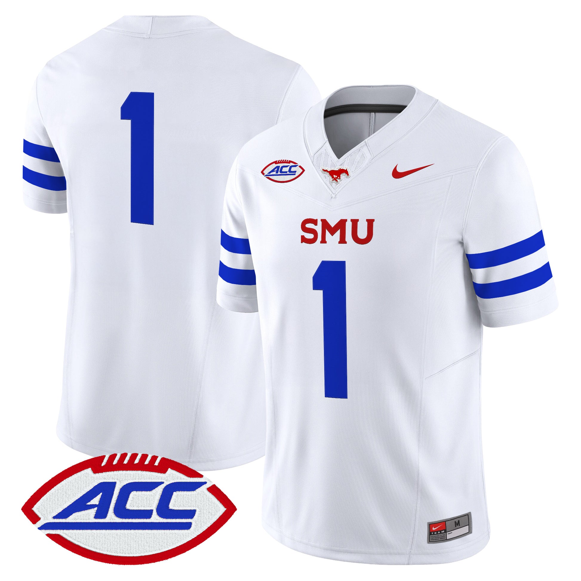  SMU Mustangs 2026 Vapor Limited Jersey - Stitched