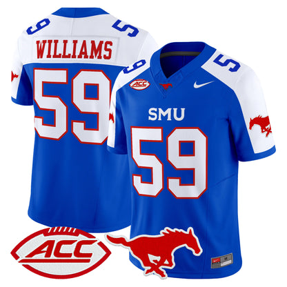  SMU Mustangs 2026 Vapor Limited Jersey - Stitched