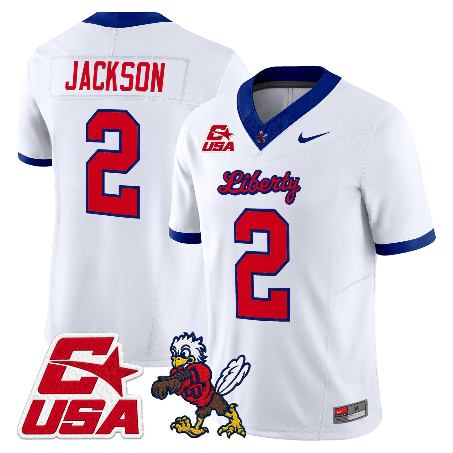  Liberty Flames 2026 Vapor Limited Jersey - Stitched