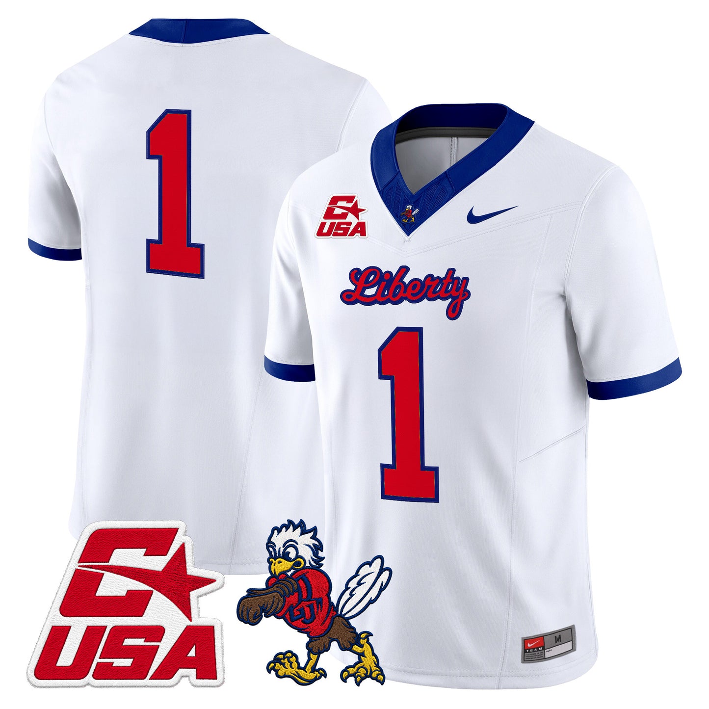  Liberty Flames 2026 Vapor Limited Jersey - Stitched
