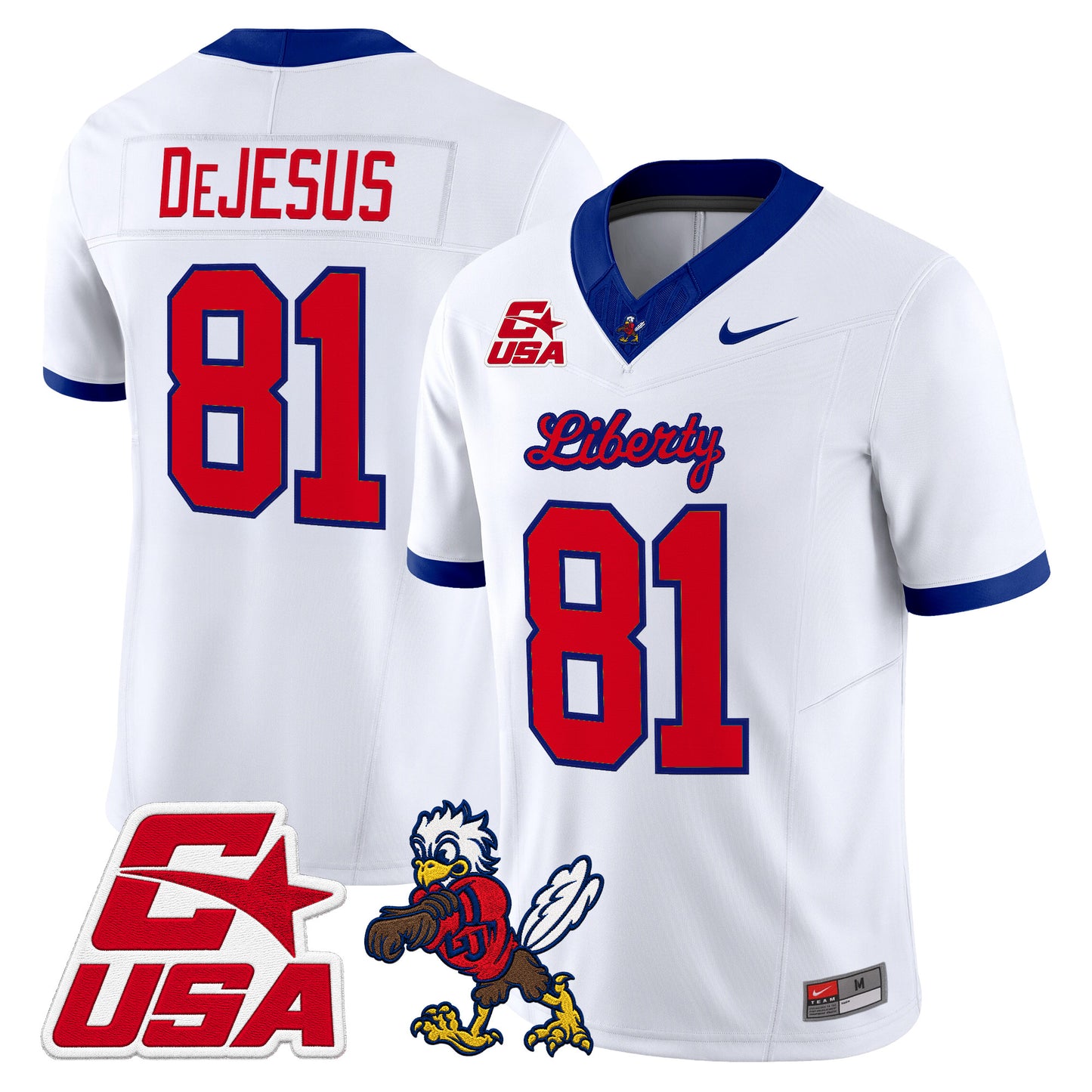  Liberty Flames 2026 Vapor Limited Jersey - Stitched
