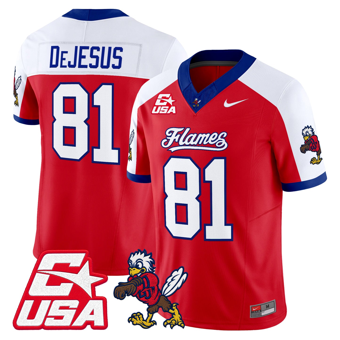  Liberty Flames 2026 Vapor Limited Jersey - Stitched
