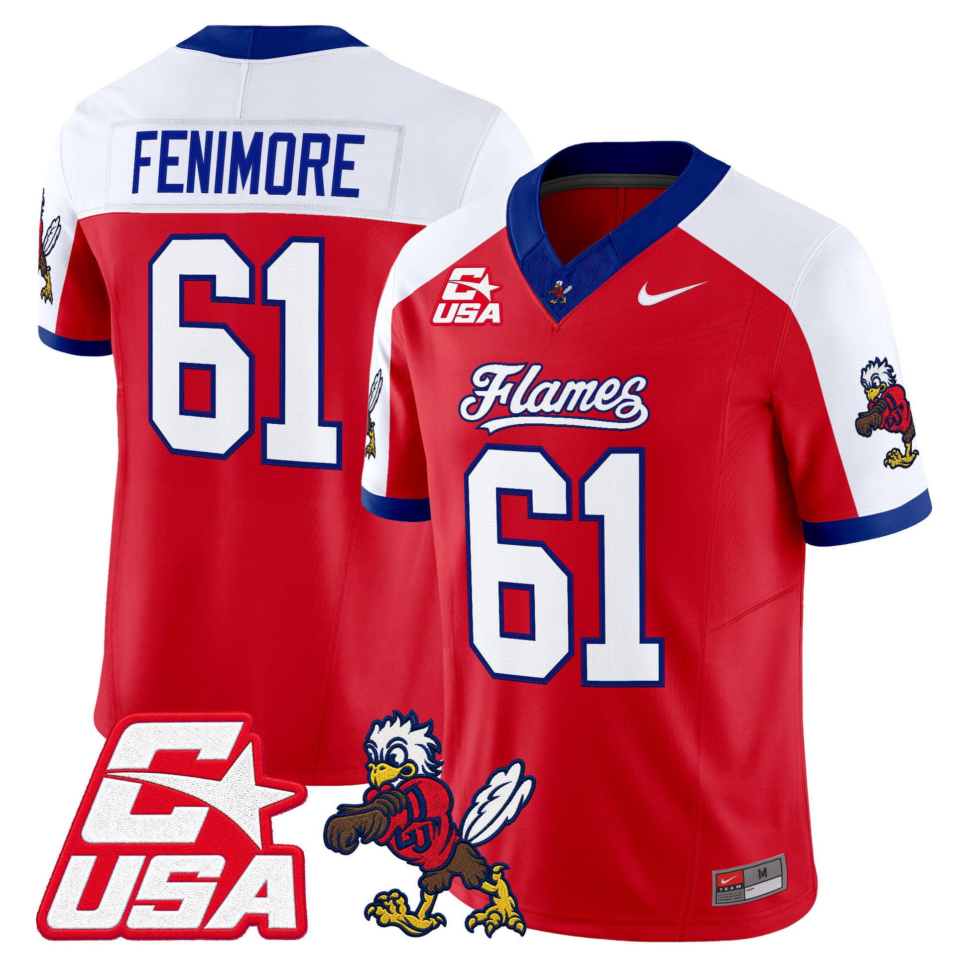  Liberty Flames 2026 Vapor Limited Jersey - Stitched
