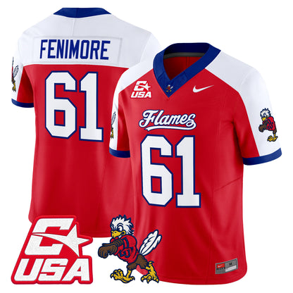  Liberty Flames 2026 Vapor Limited Jersey - Stitched