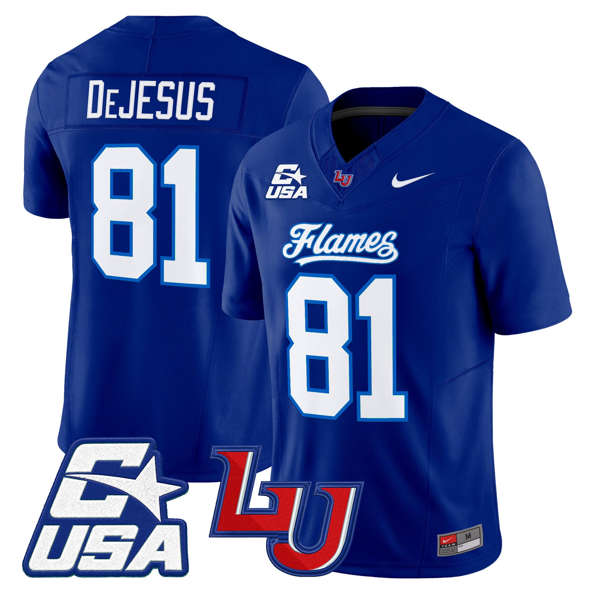  Liberty Flames 2026 Vapor Limited Jersey - Stitched