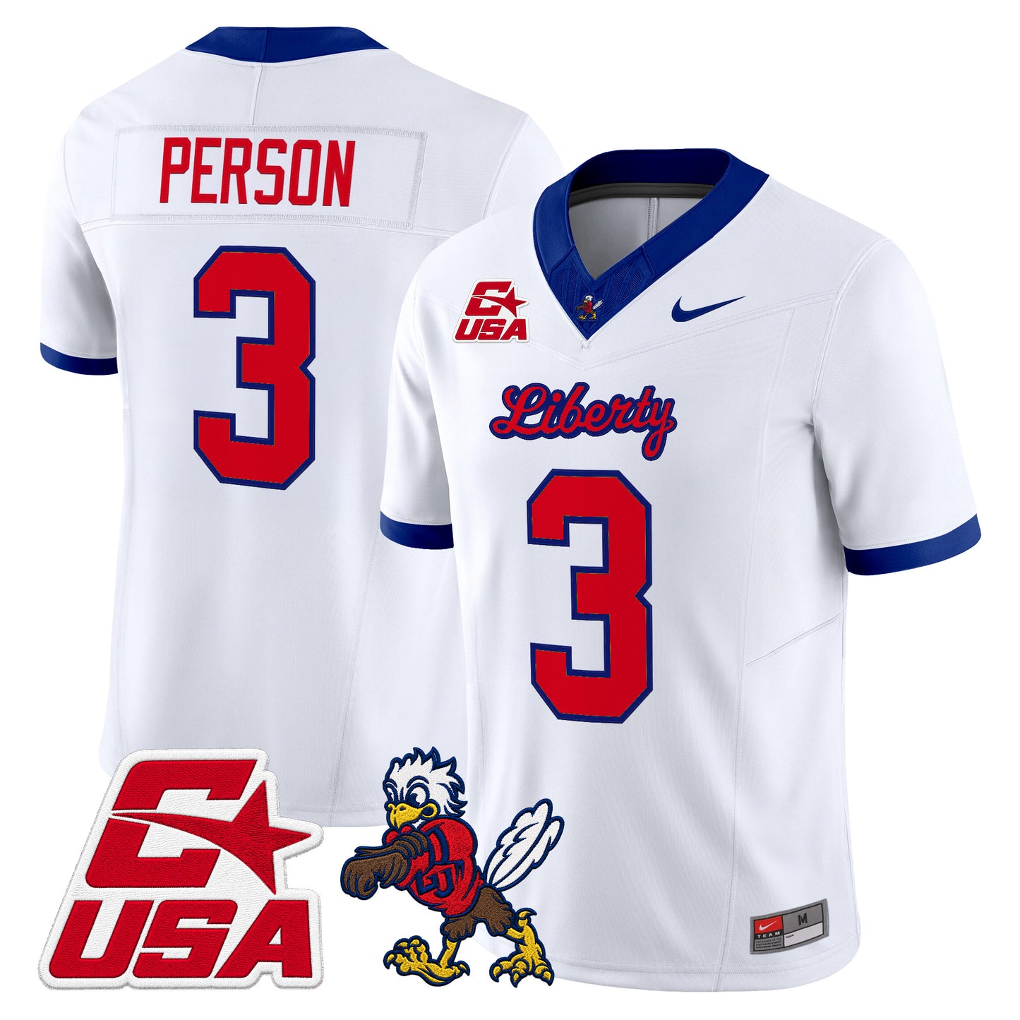  Liberty Flames 2026 Vapor Limited Jersey - Stitched