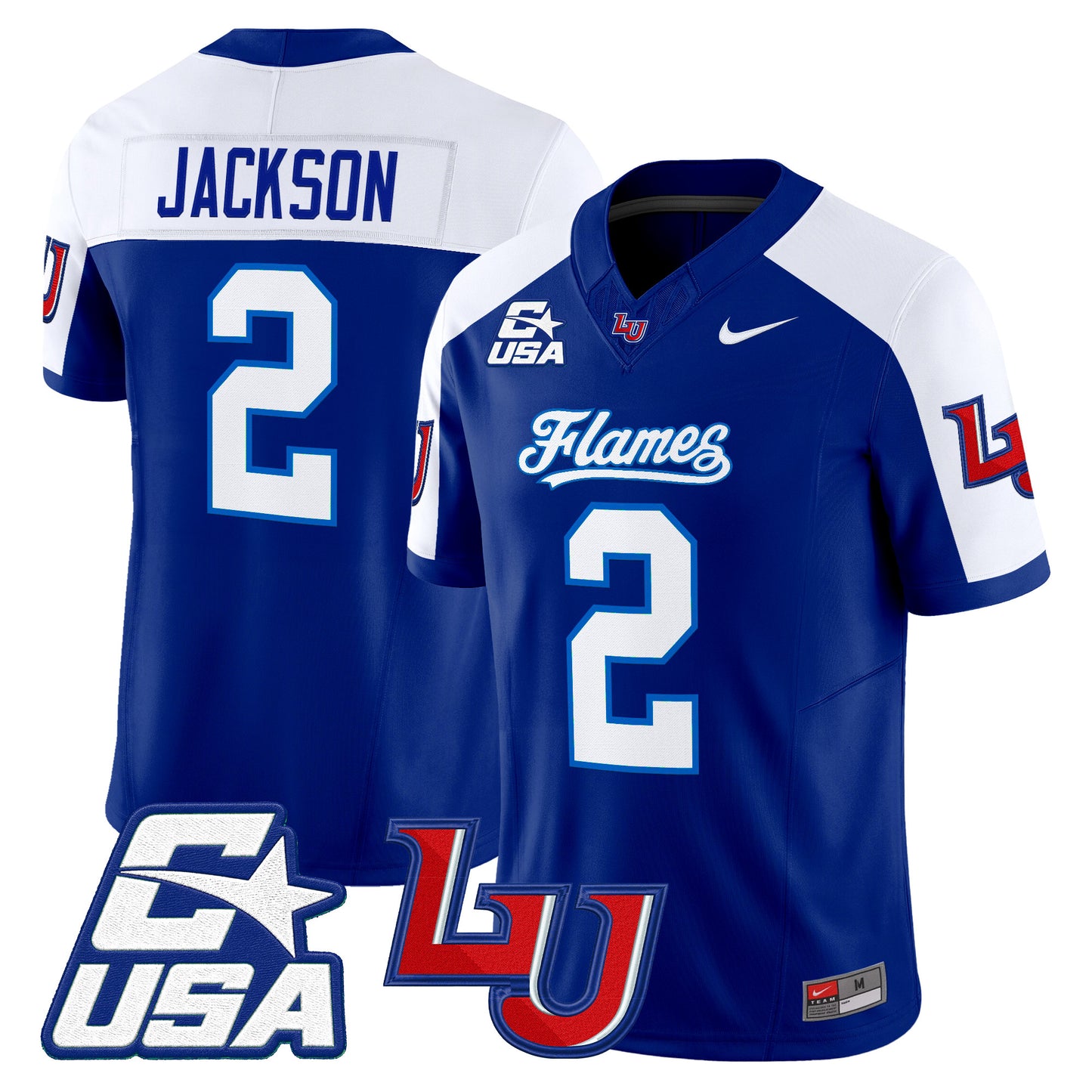  Liberty Flames 2026 Vapor Limited Jersey - Stitched