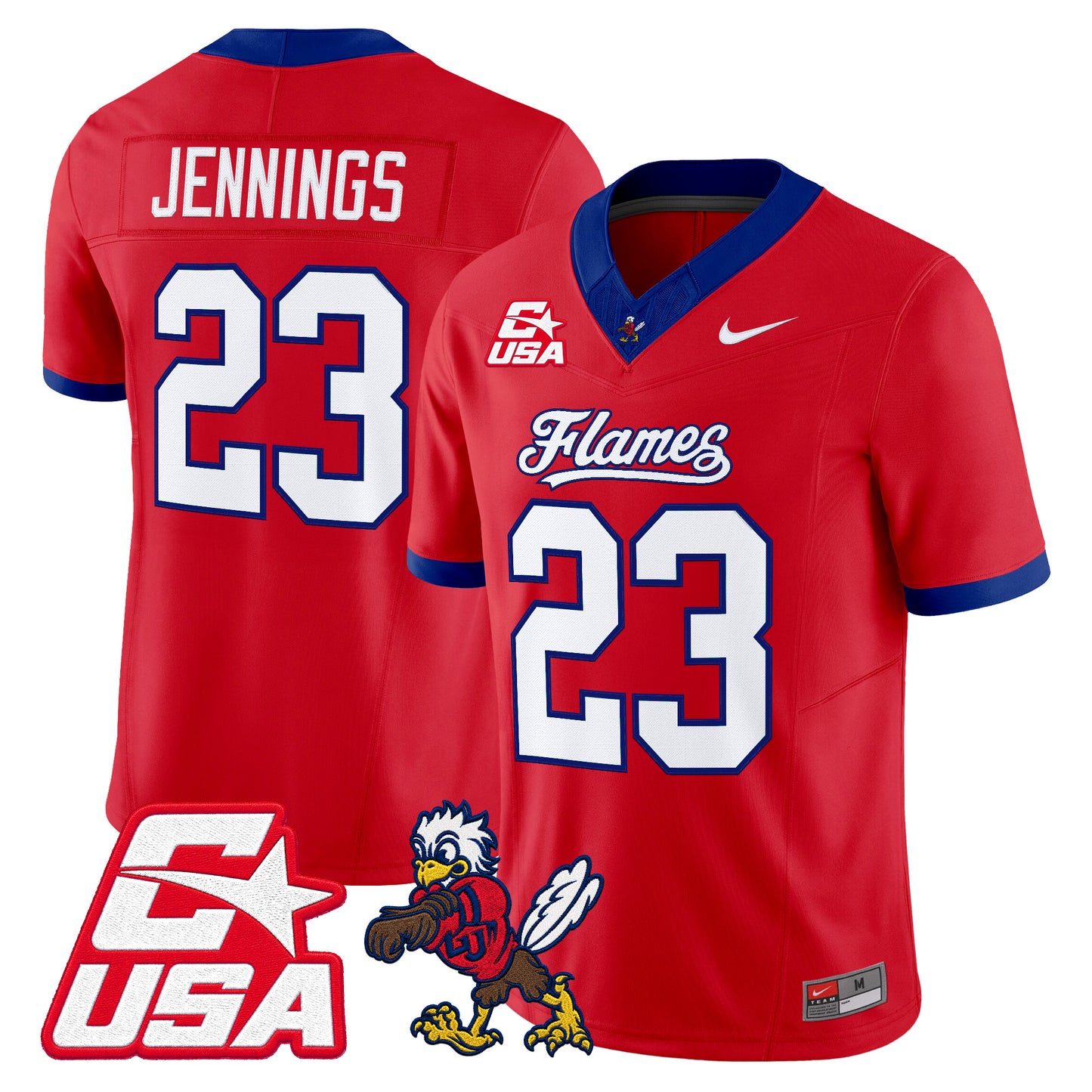  Liberty Flames 2026 Vapor Limited Jersey - Stitched