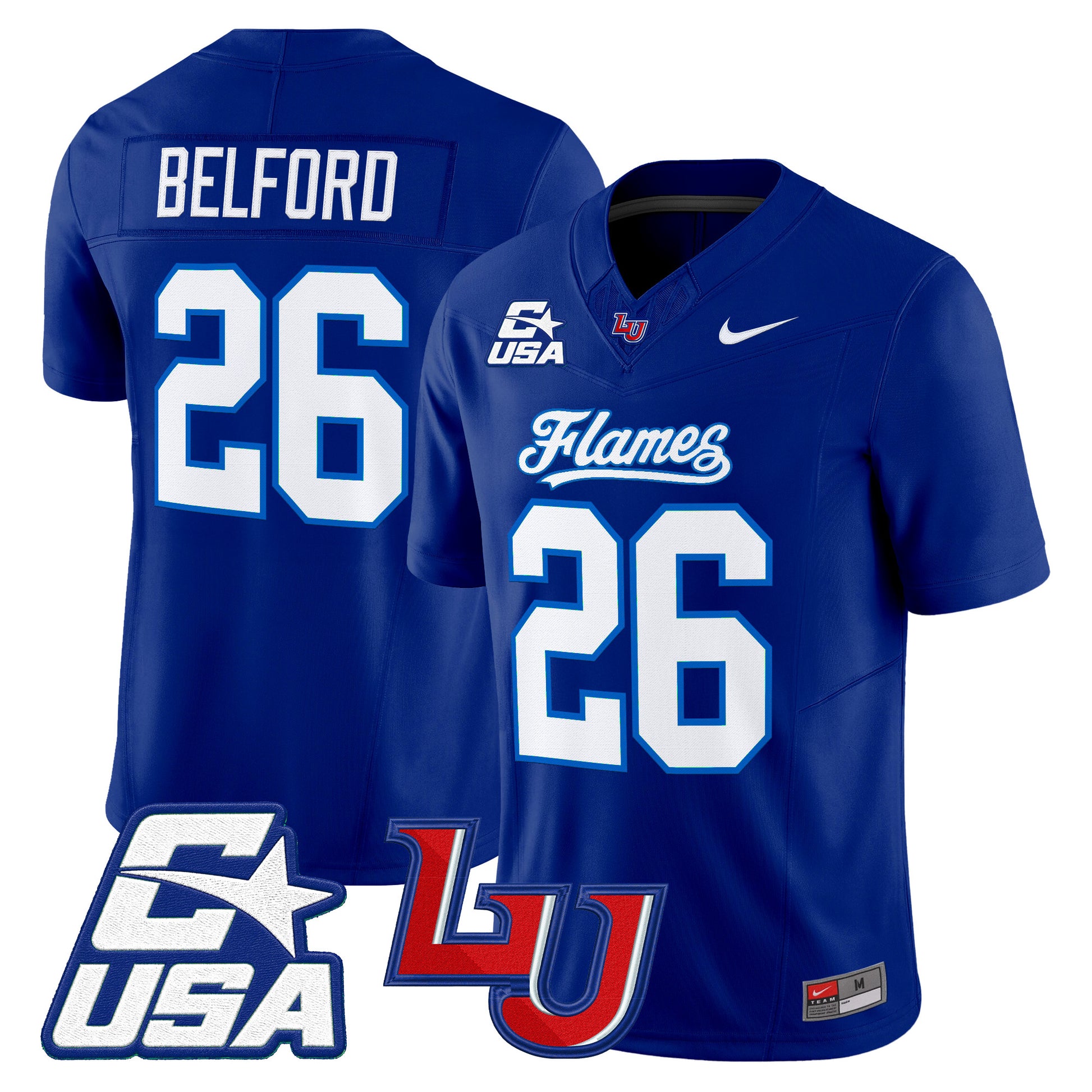  Liberty Flames 2026 Vapor Limited Jersey - Stitched