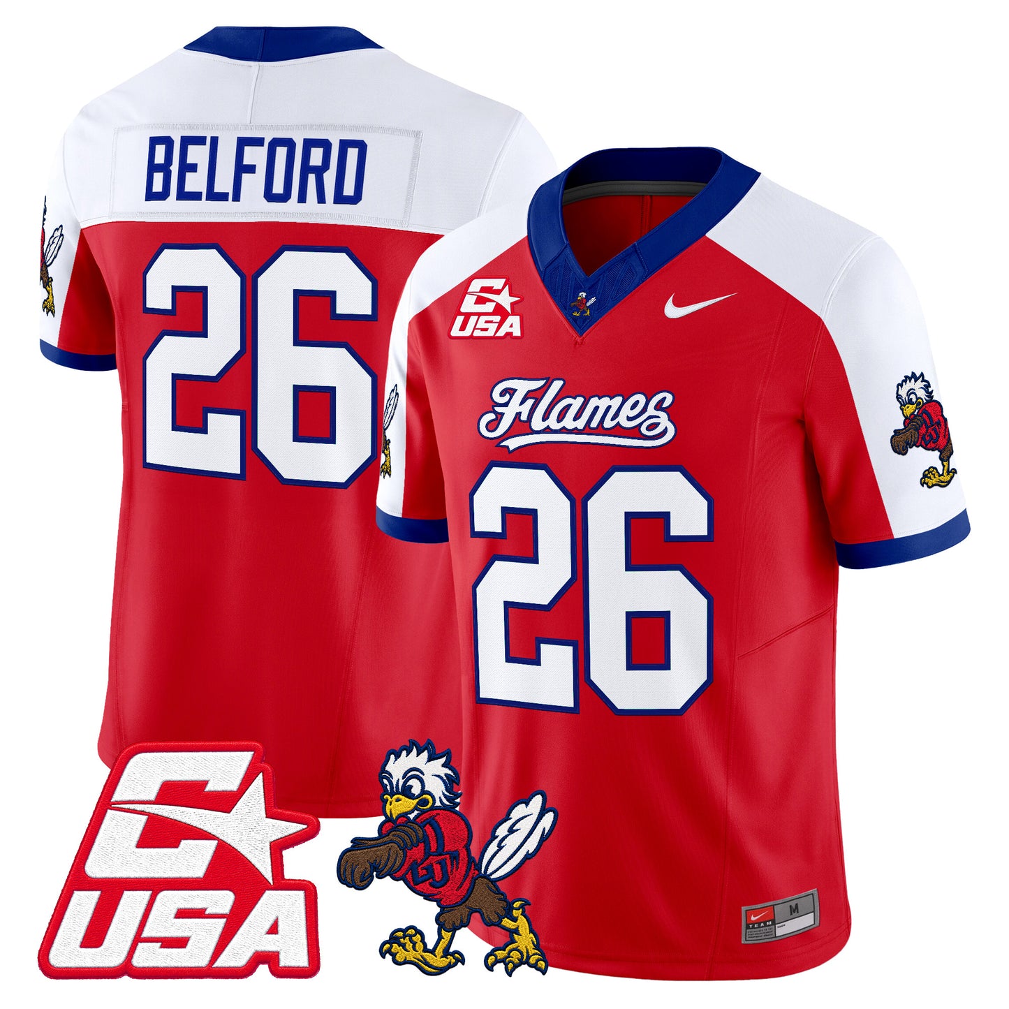  Liberty Flames 2026 Vapor Limited Jersey - Stitched