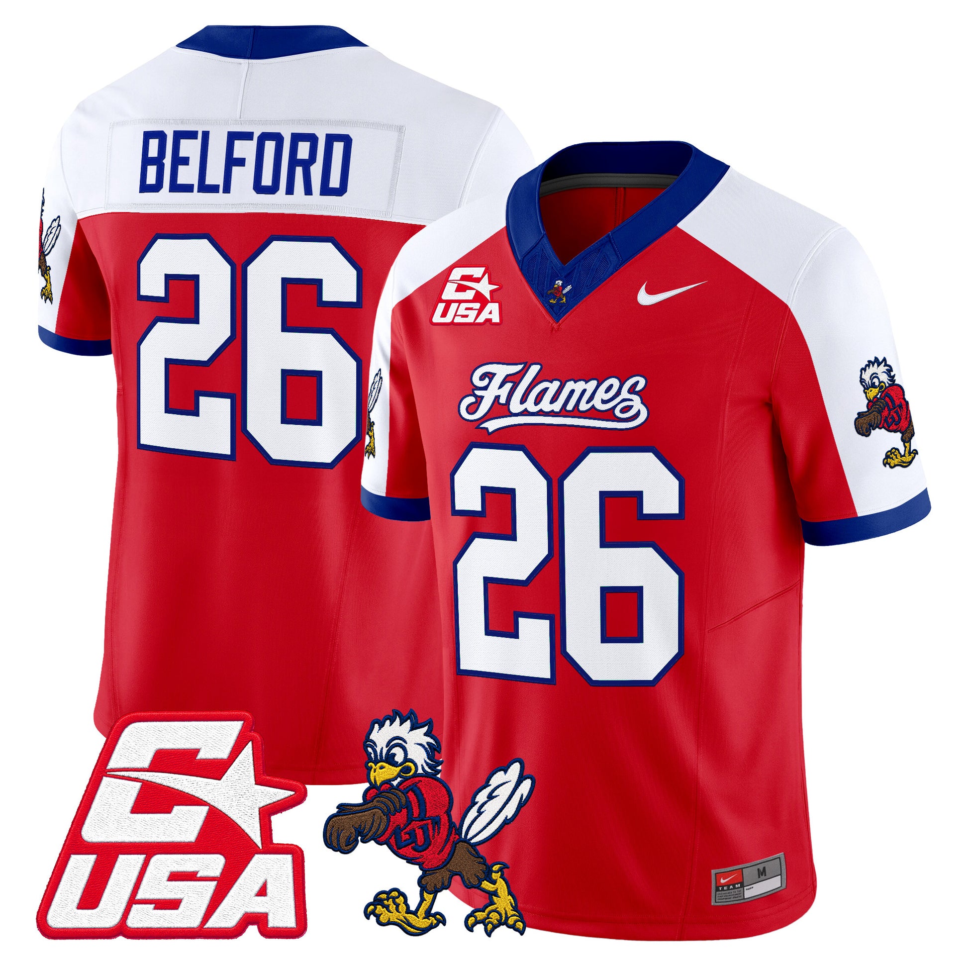  Liberty Flames 2026 Vapor Limited Jersey - Stitched