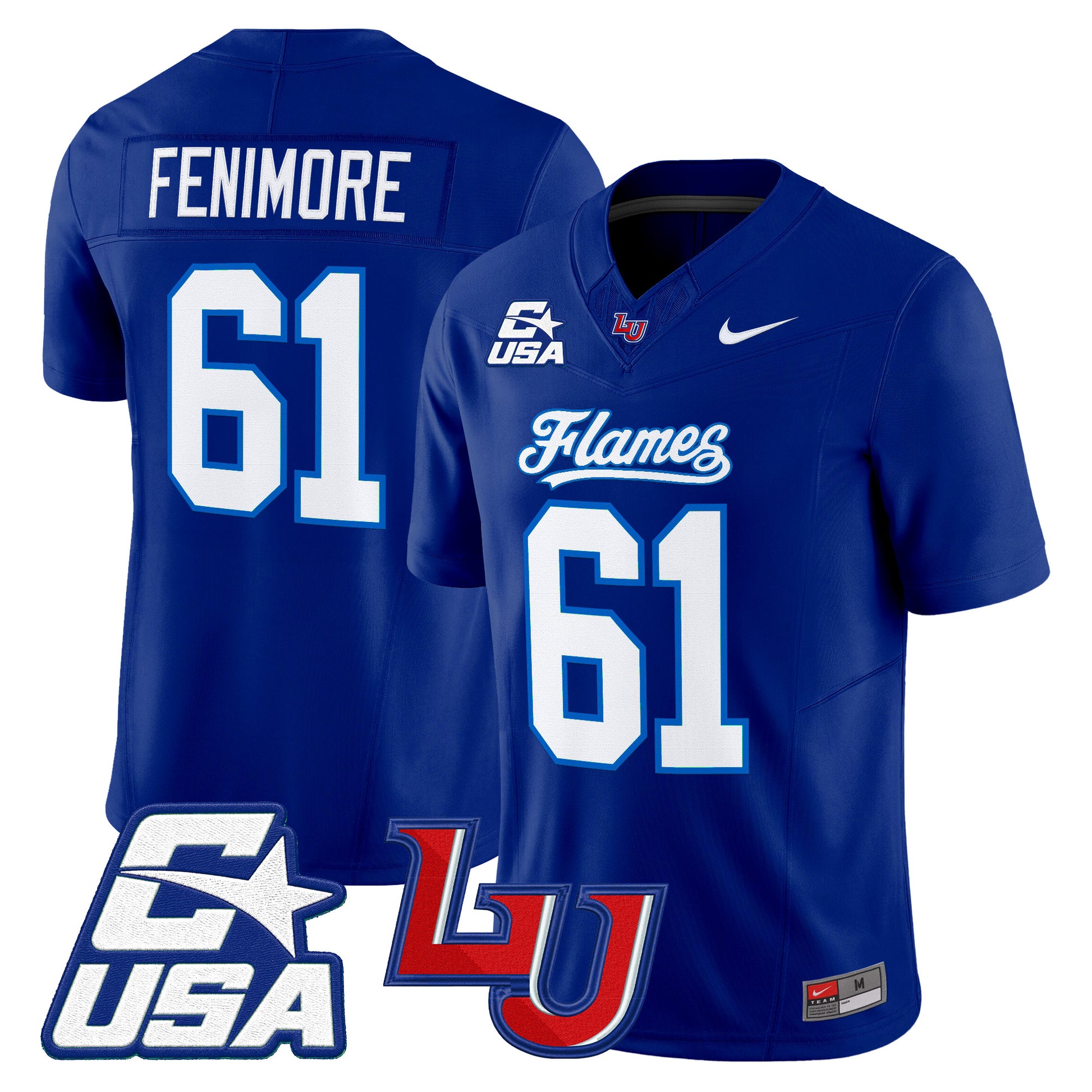  Liberty Flames 2026 Vapor Limited Jersey - Stitched