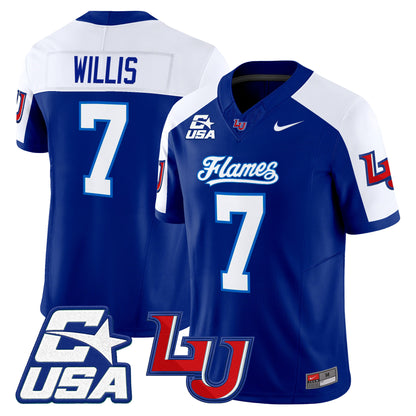  Liberty Flames 2026 Vapor Limited Jersey - Stitched