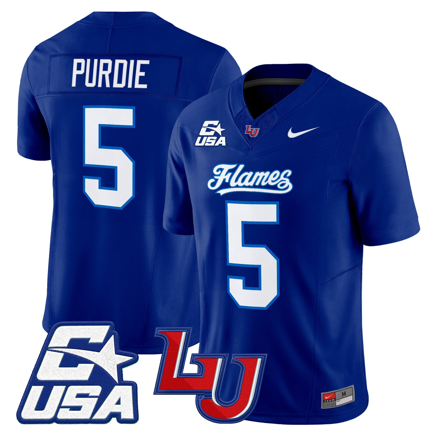  Liberty Flames 2026 Vapor Limited Jersey - Stitched