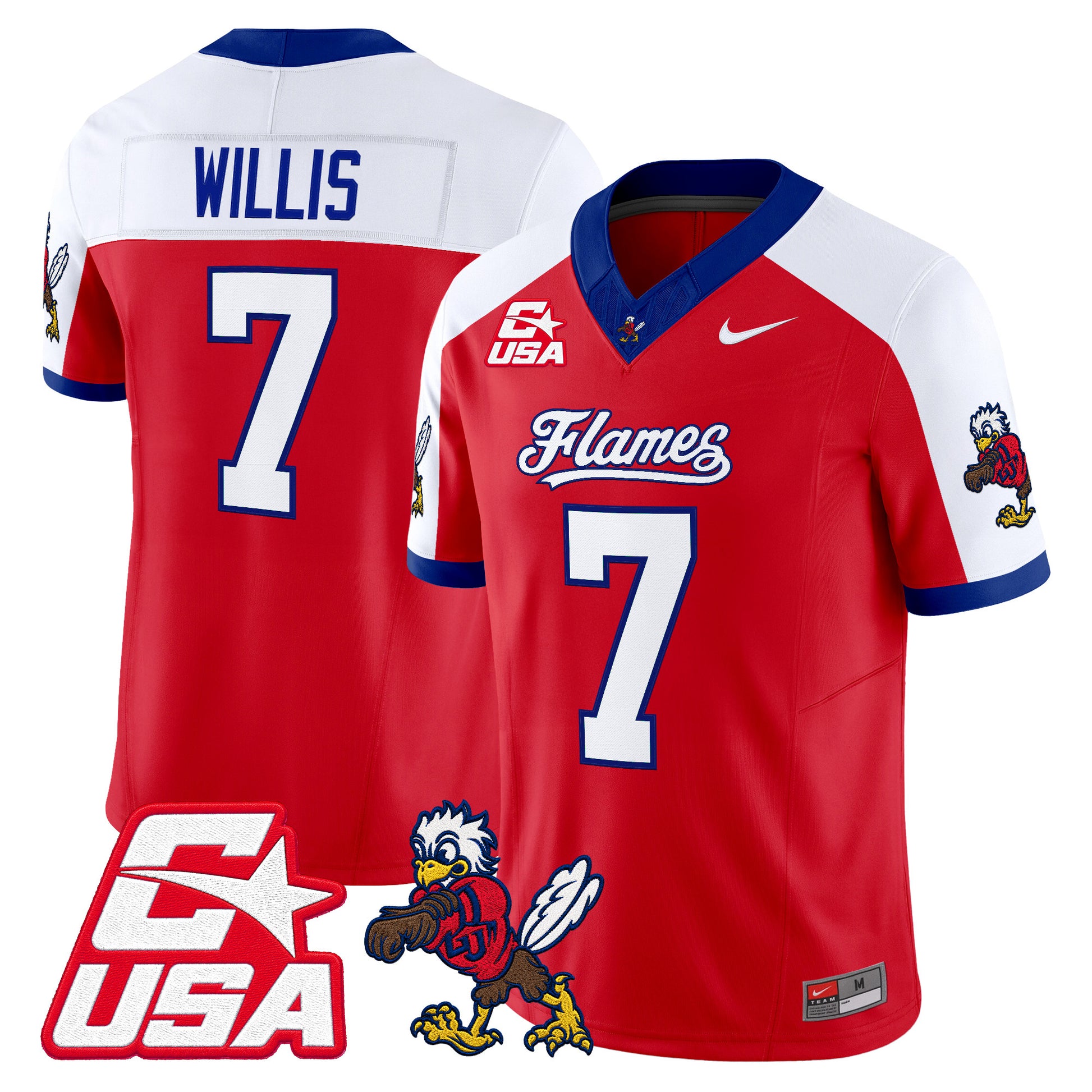  Liberty Flames 2026 Vapor Limited Jersey - Stitched