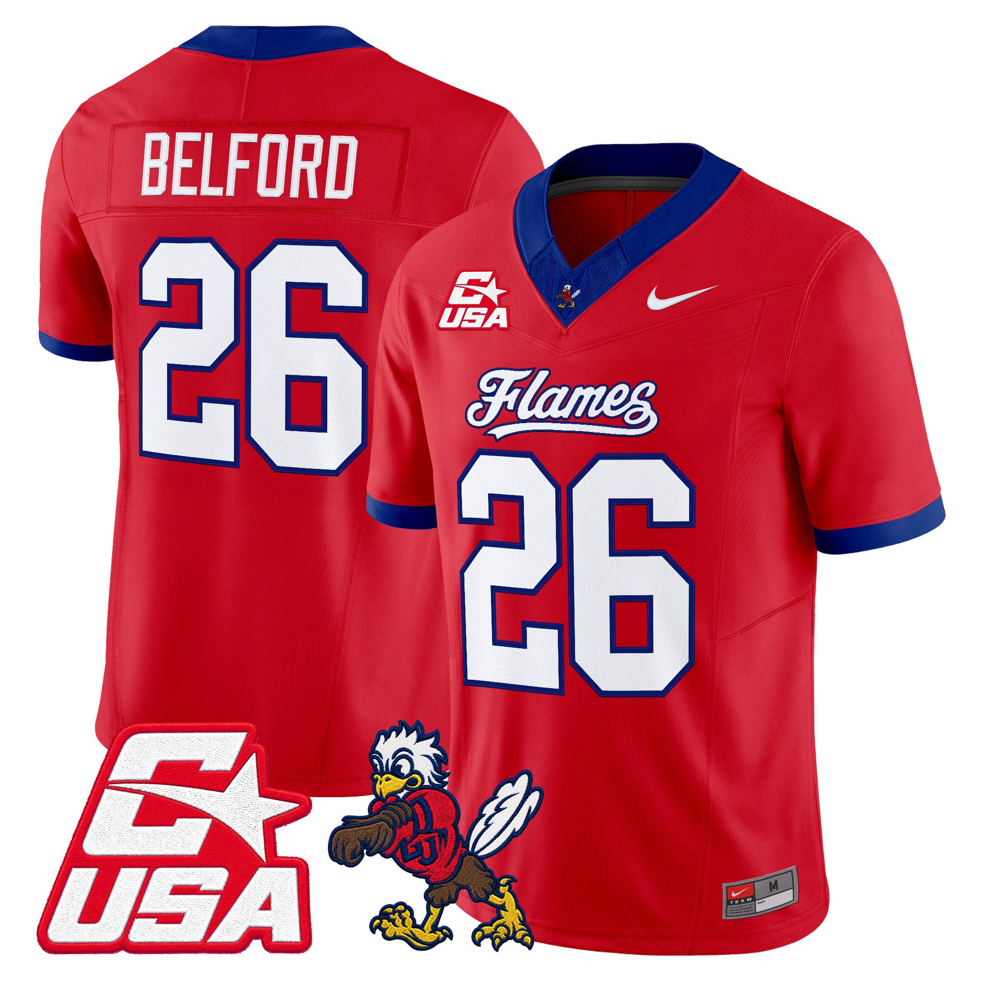  Liberty Flames 2026 Vapor Limited Jersey - Stitched